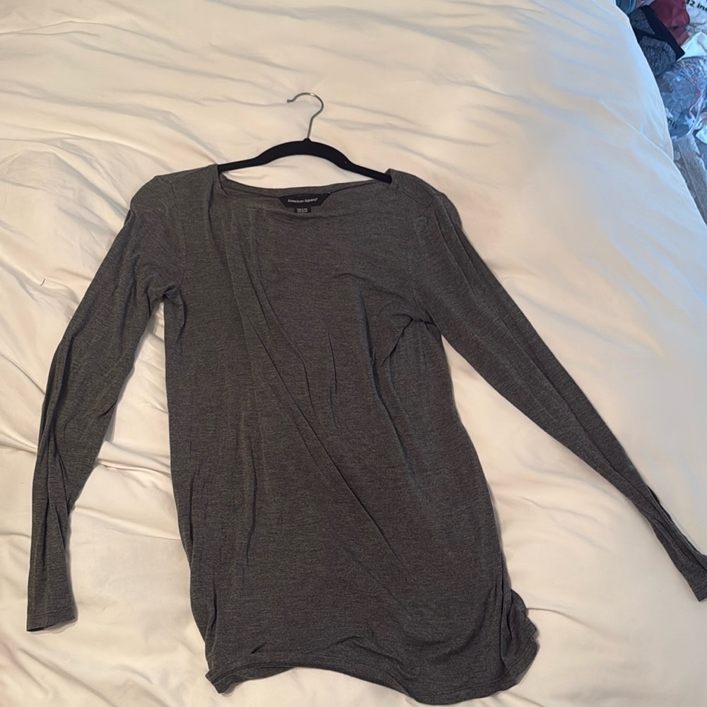 American Apparel Long Sleeve Top SO soft size S